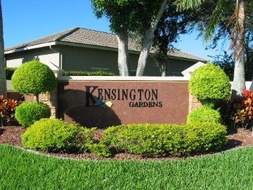 Kensignton Gardens sign